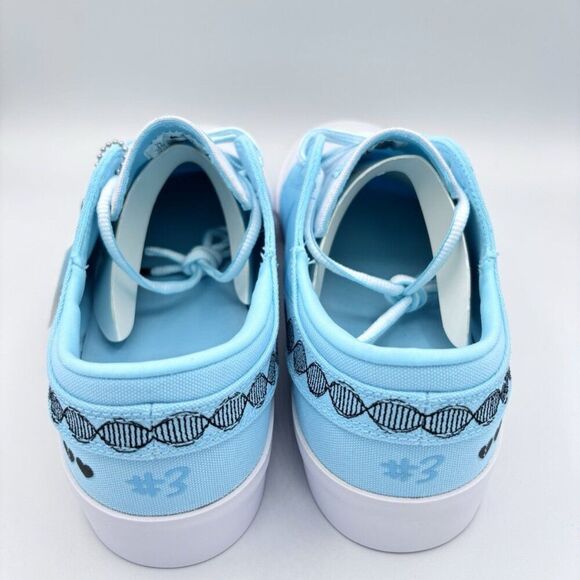 Nike Zoom Stefan Janoski SB 'Doernbecher' White Baby Blue DR6258-100 Mens 9.5 - Picture 3 of 5